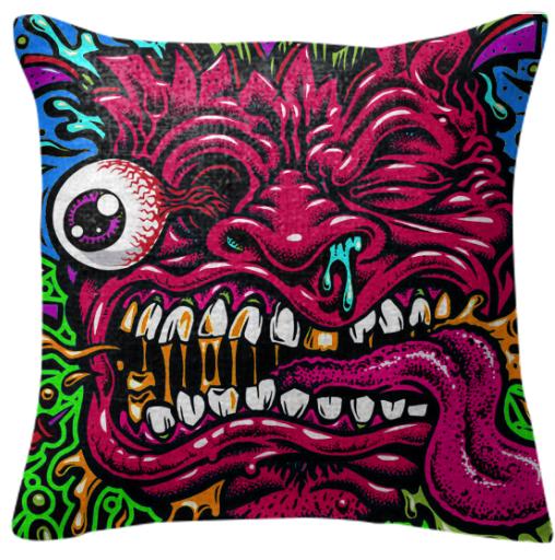 Snot Monster Cushion