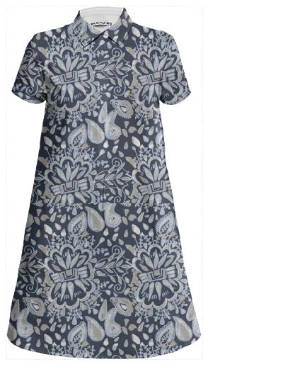 paisley bandana dress