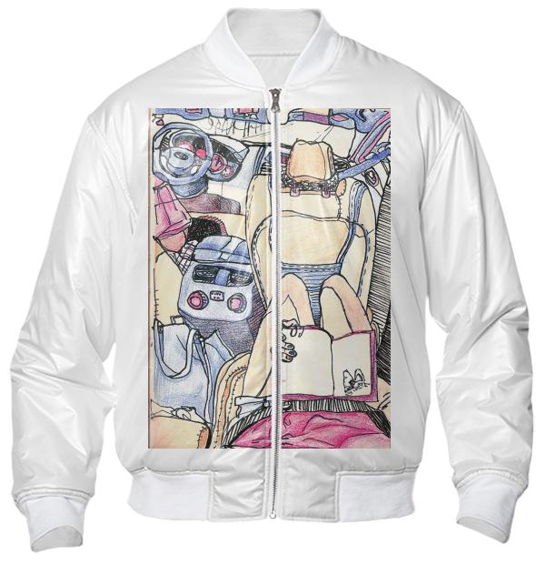 In the Car Bomber jacket