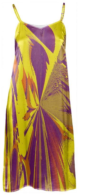 SLIP DRESS PALMS COLLECTION PALMS No 10