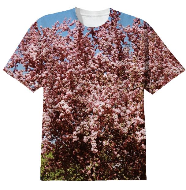 Pink Flowers T shirt