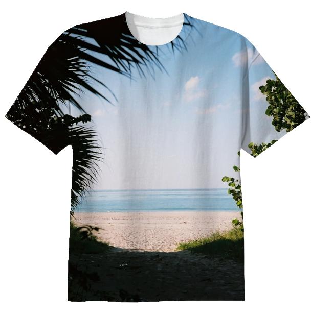 Beach From Jungle T shirt