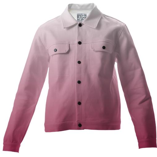 Fade To Pink Twill Jacket