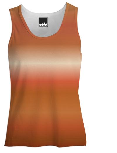 Peaches and chocolate tank top Women