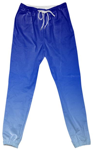 Blue Fade Cotton Pants