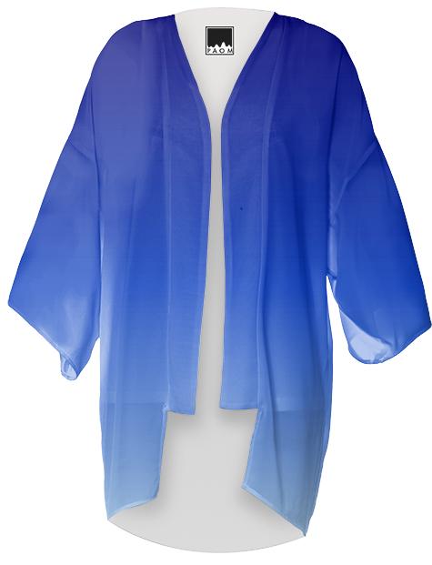 Blue Fade Kimono