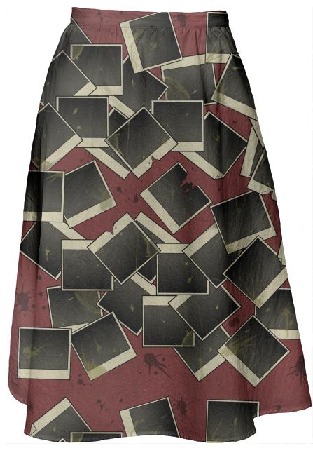 Rough Polaroids skirt
