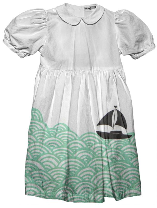 Waves Kids Party Dress