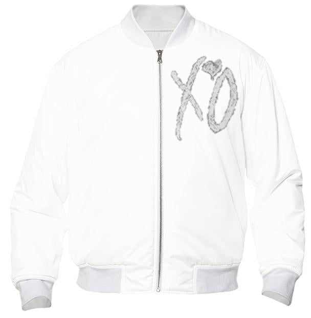 The Weeknd Coachella 2023 White Bomber Jacket - Movie Jackets
