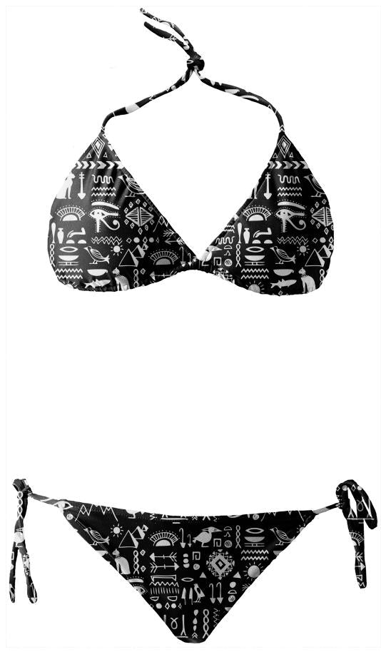 Egyptian Hieroglyphs Bikini