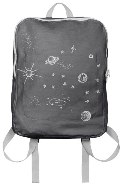 cute lil starry backpack