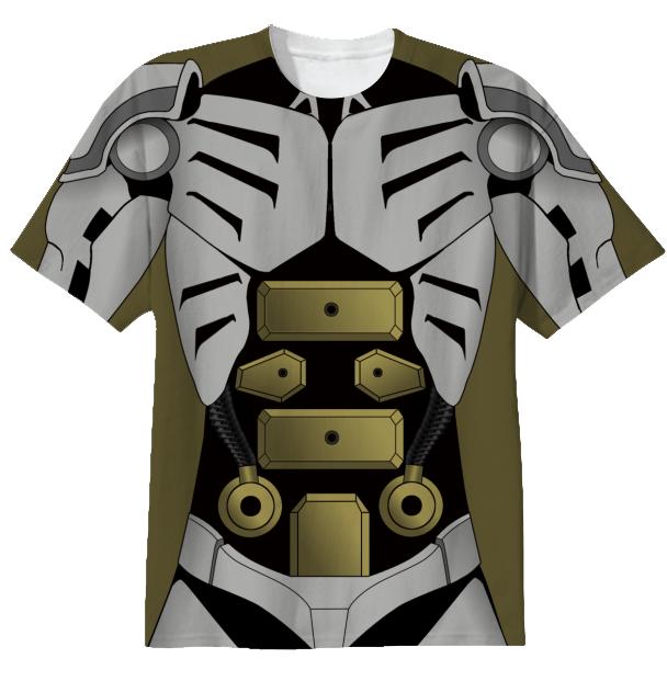 One Punch Man Genos Body Gold