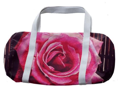 PINK ROSE Duffel Bag