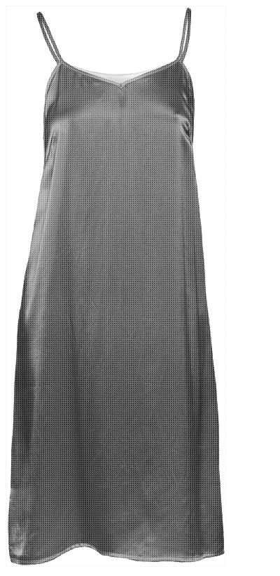 MissPennyLee Silver Slip Dress