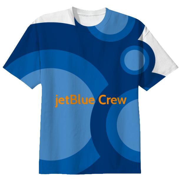 Jetblue Crew Running Shirt Option 1