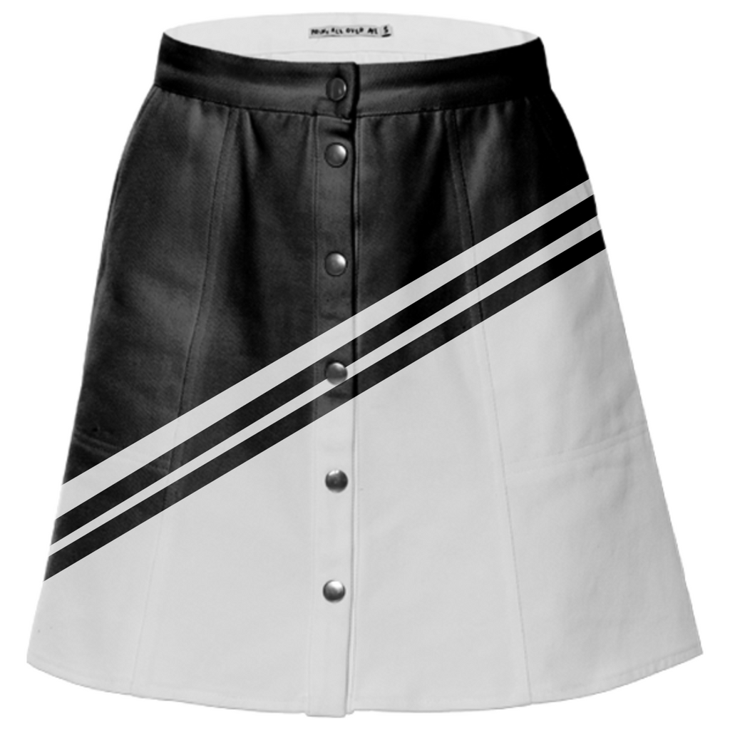 Black and White Miniskirt