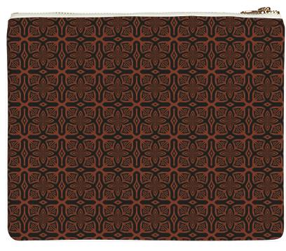 Fire Maze Tile Clutch