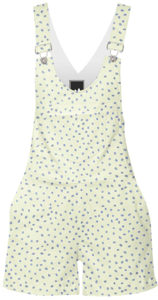 Periwinkle Dots Overalls