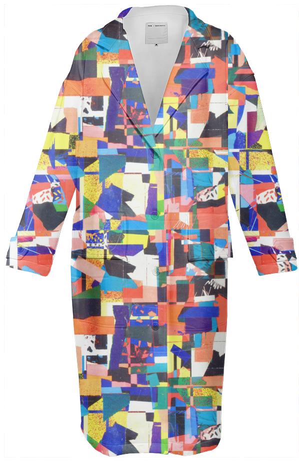 PAOM, Print All Over Me, digital print, design, fashion, style, collaboration, clothh, Neoprene Trench, Neoprene-Trench, NeopreneTrench, Clothh, PAOM, autumn winter, unisex, Neoprene, Outerwear