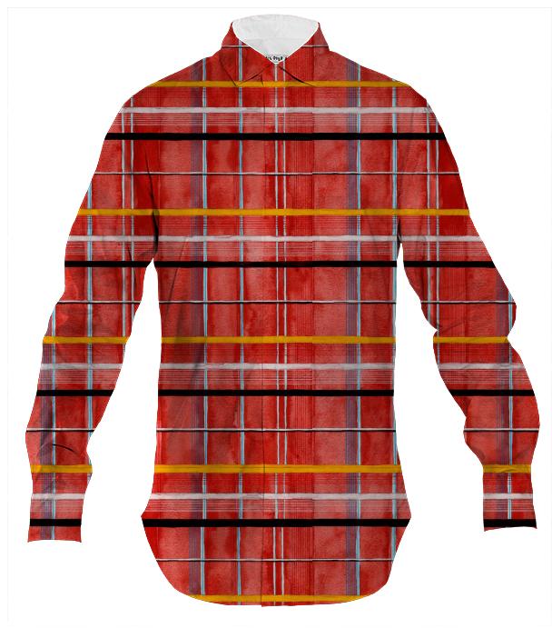 Men s Button Down red flannel 05