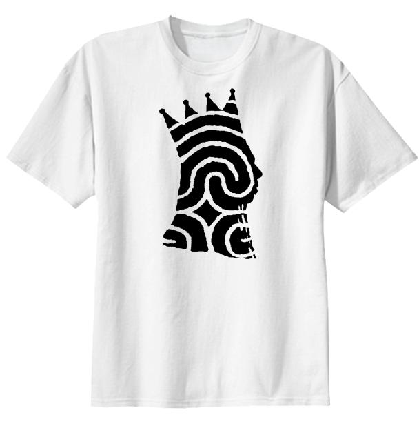 Labyrinth King White T
