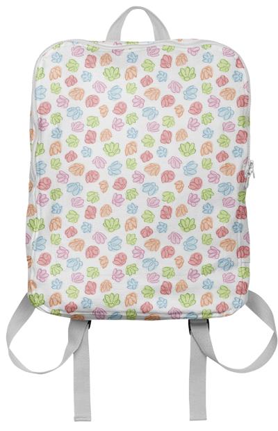 Wibbly Wobbly Flowers Backpack