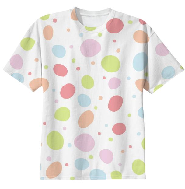 Wibbly Wobbly Dots T shirt