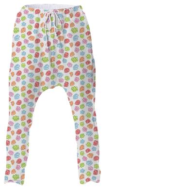 Wibbly Wobbly Flowers Drop Pant