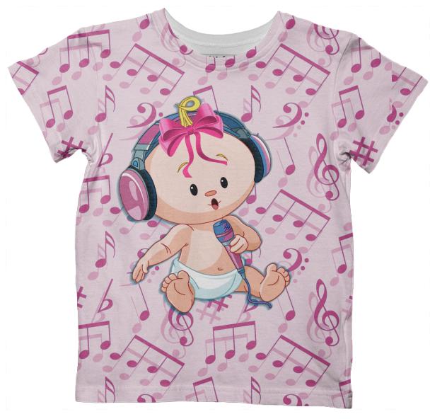 Singing Baby Girl Tshirt