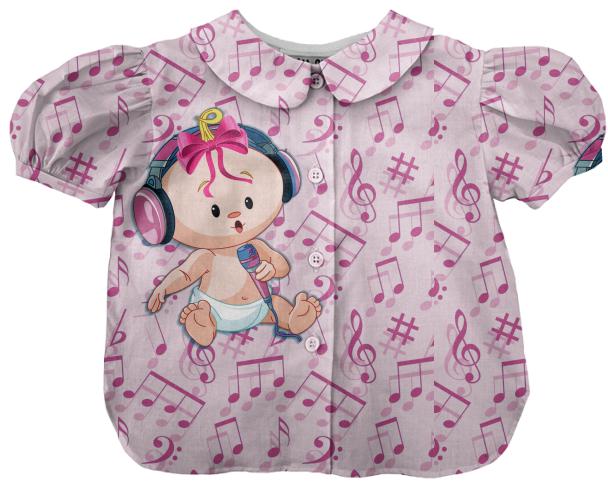 Singing Baby Girl Blouse
