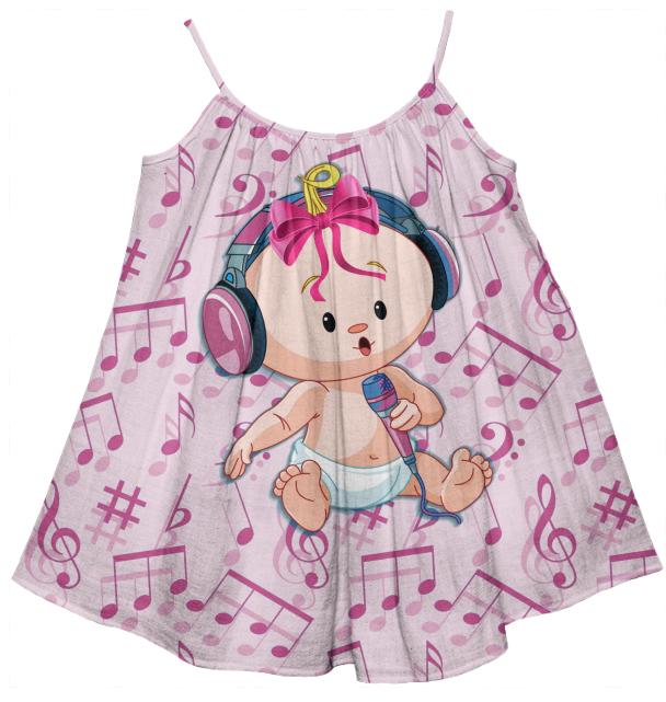 Singing Baby Girl Dress