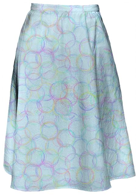 Bubble Up Midi Skirt