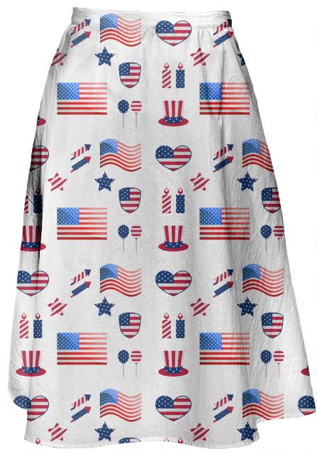 USA Midi Skirt