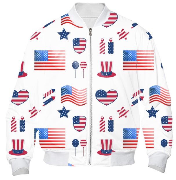 USA Bomber Shirt