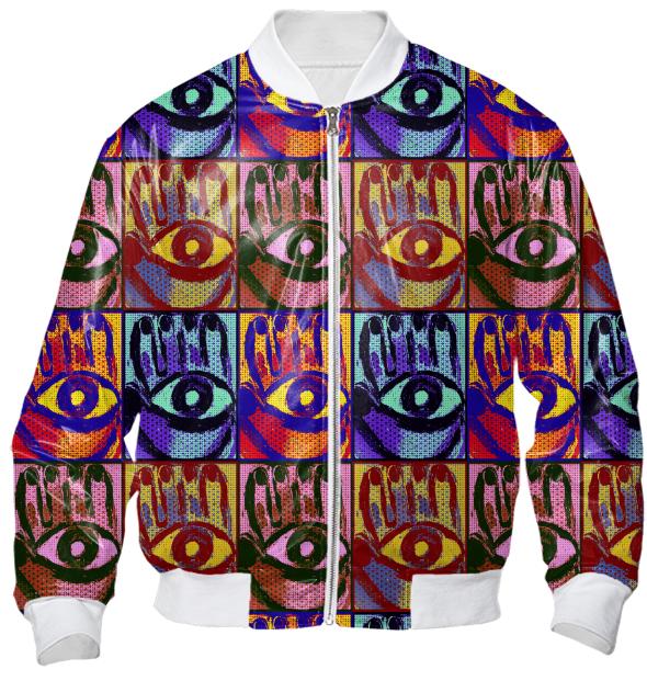 Mod hamsa Bomber Jacket