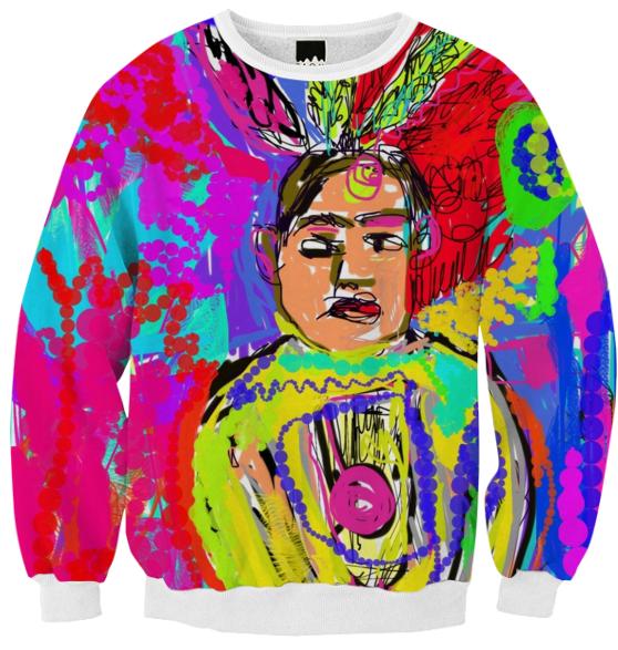 Pop Art Native American Sweat Shirt
