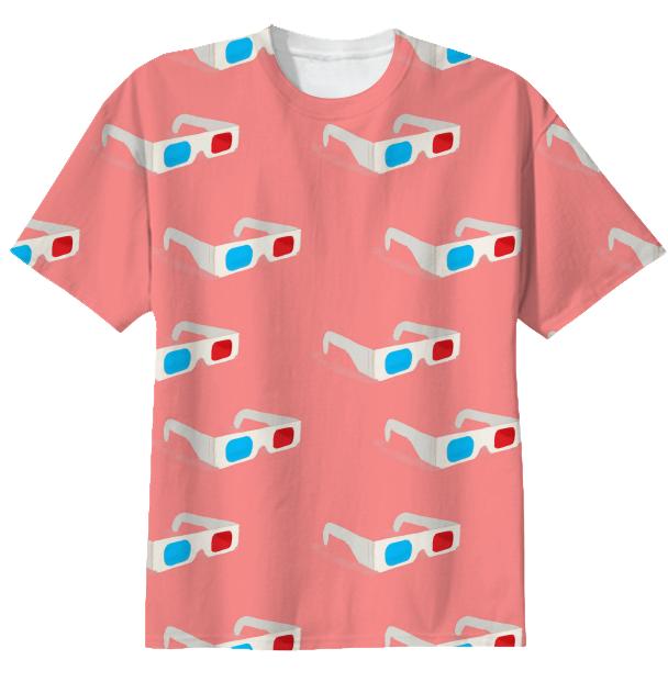 3D Glasses T shirt