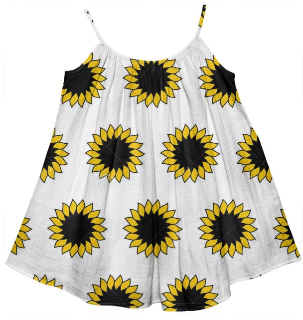 Girly Sunflower dress