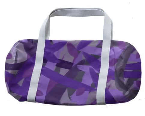 Hurry Purple Duffle Bag