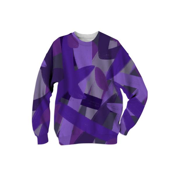 Hurry Purple Unisex Sweatshirt