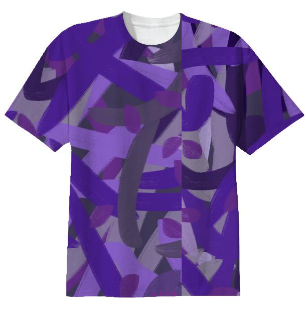 Hurry Purple Unisex Tshirt