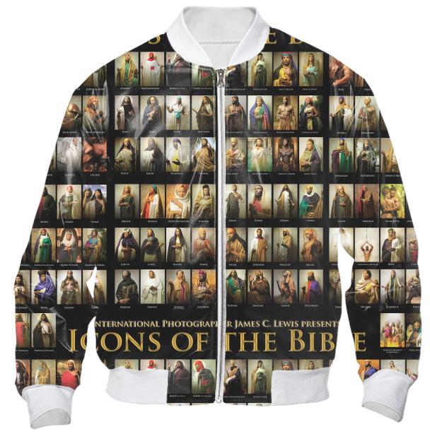 ICONS OF THE BIBLE BOMBER JACKET