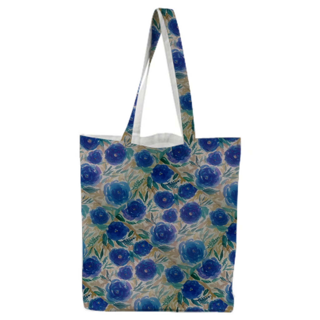 My Watercolor Floral Design Tote