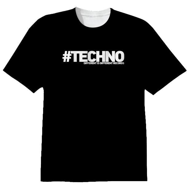 Hashtag Techno T Shirt