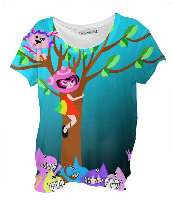 Spaceship Betty Up A Tree