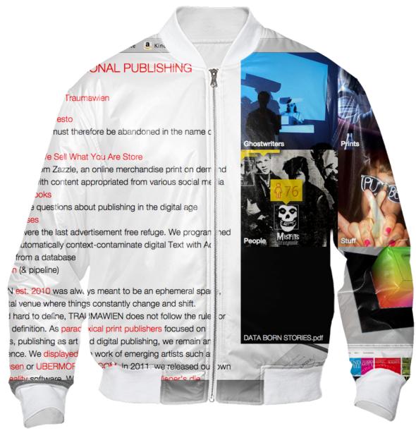 TRAUMA REPORT BOMBER JACKET