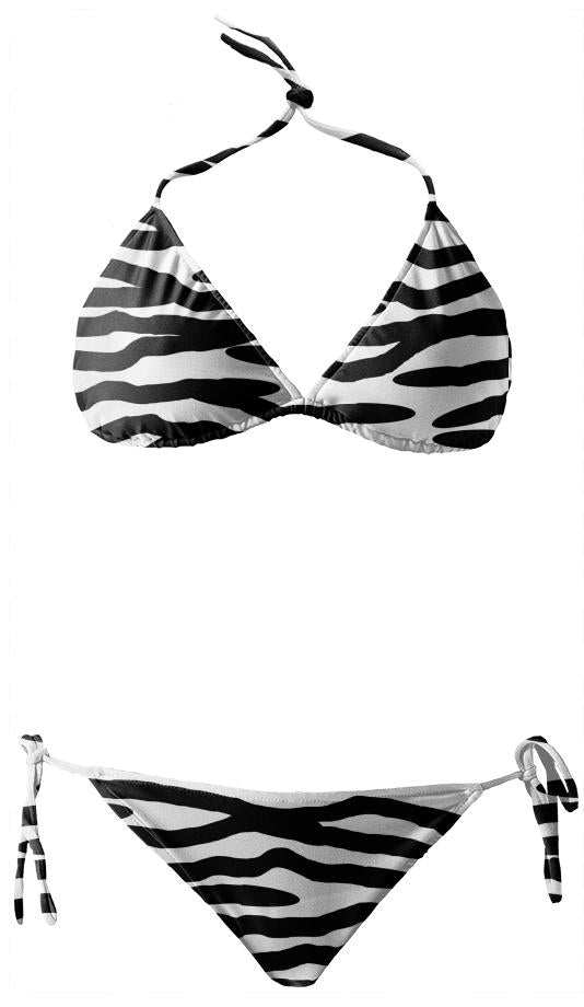 Zebra Stripe Bikini