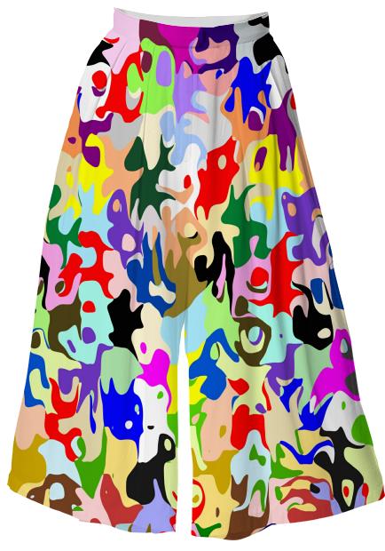 Abstract Art Culotte