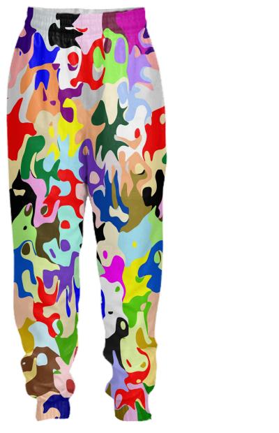 Abstract Art Tracksuit Pants