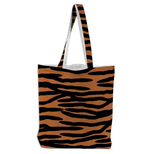 Tiger Skin Pattern Tote Bag